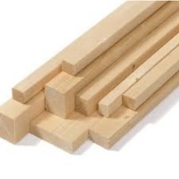 Сухая строганная рейка, доска и брус